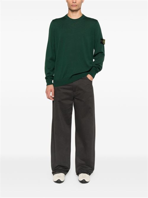 Maglia girocollo in lana STONE ISLAND | 5100071S00C4V005E